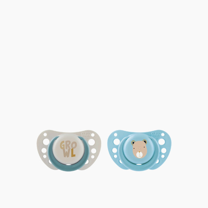 Chicco Soother Air Silicone 2-6M 2Pcs