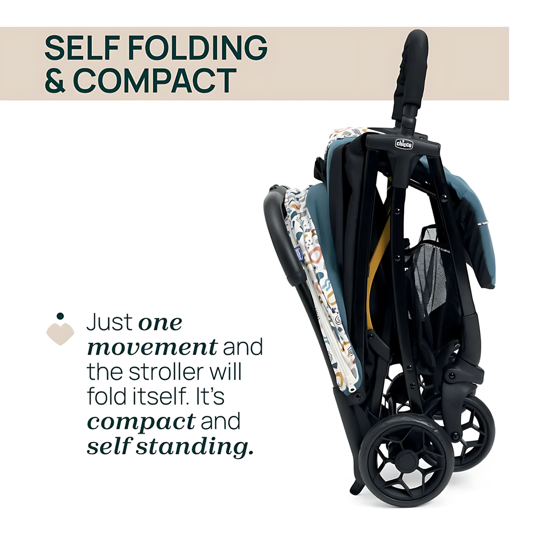Chicco Glee Stroller Joyful Teal