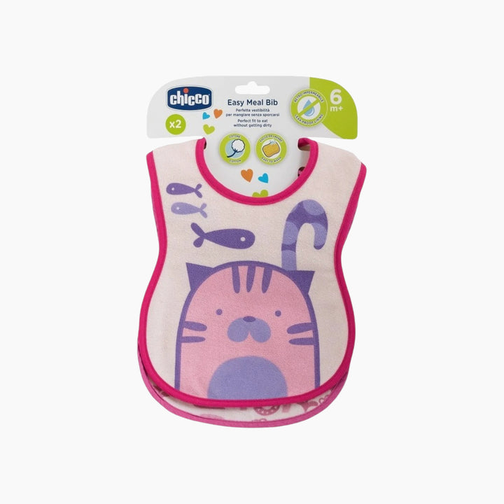Chicco Weaning Bib 6M+ 2Pcs