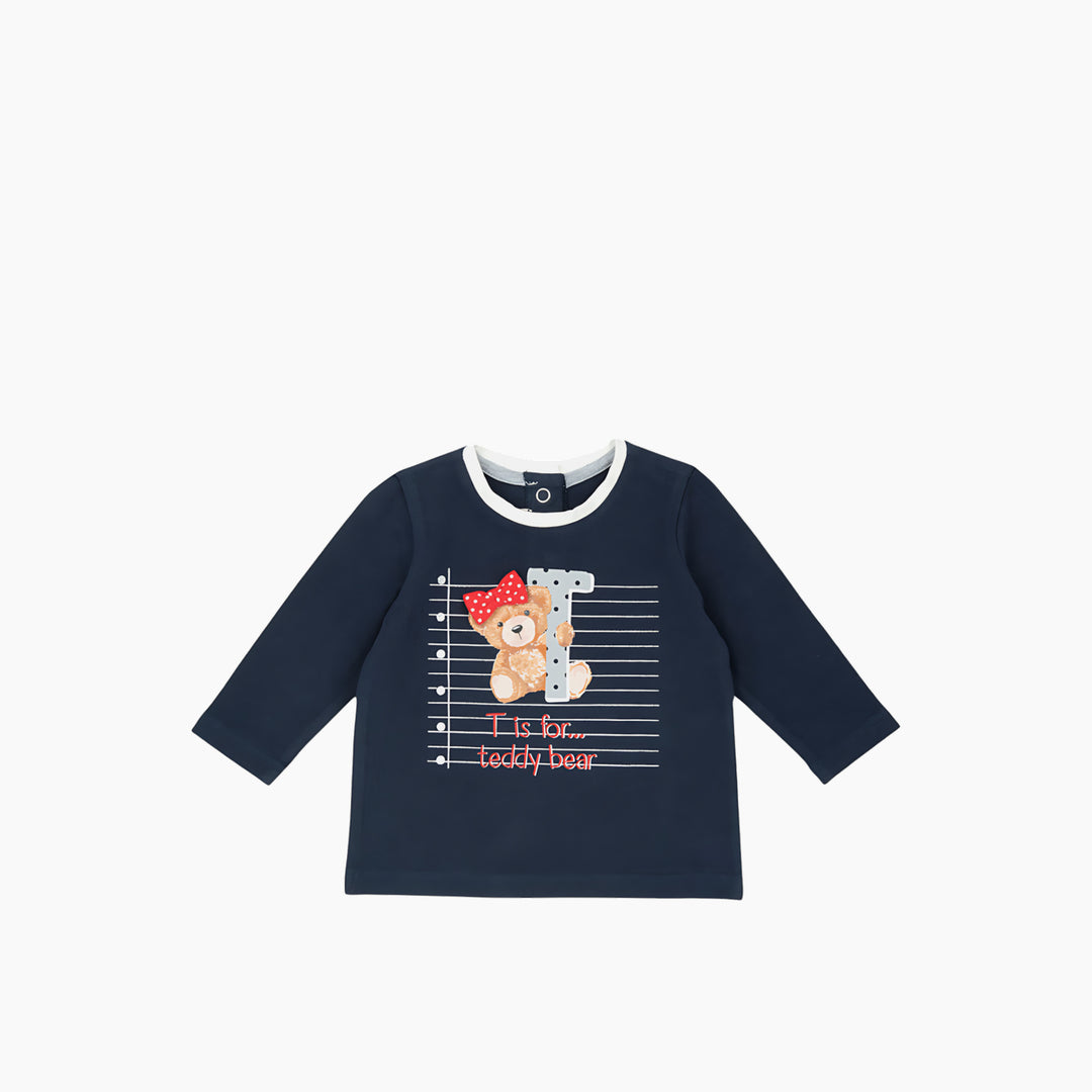 Chicco Long Sleeve T-Shirt 68 - dark blue