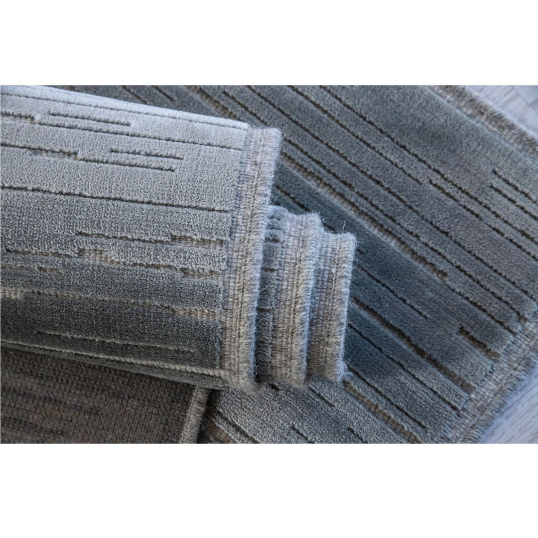 Spazio Home Urban Fade Striped Area Rug