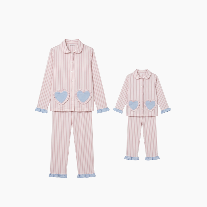 Zigzag Strand Mommy &amp; Me Pajama Set