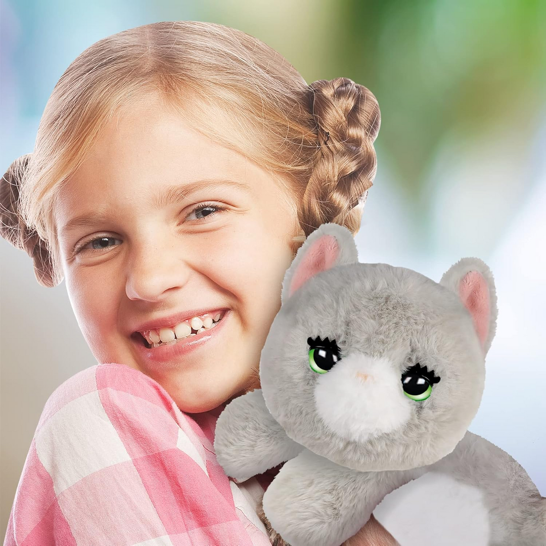 Sky Rocket My Fuzzy Friends Winks The Sleepy Kitty jewelry making kit for romantic bracelets.