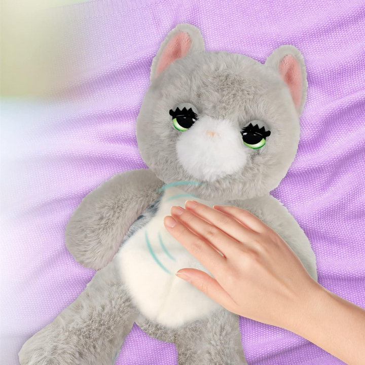 Sky Rocket My Fuzzy Friends Winks The Sleepy Kitty jewelry making kit for romantic bracelets.
