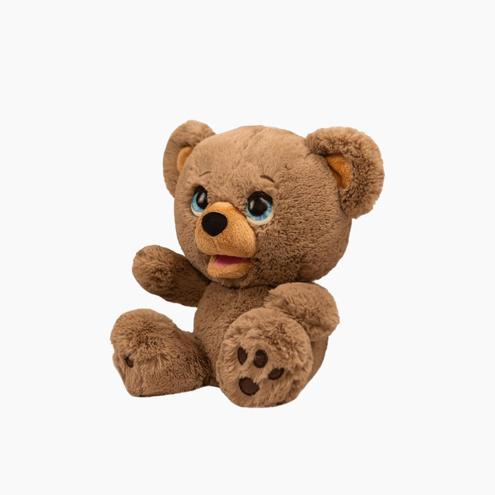 Sky Rocket Poe AI story bear stuffed animal