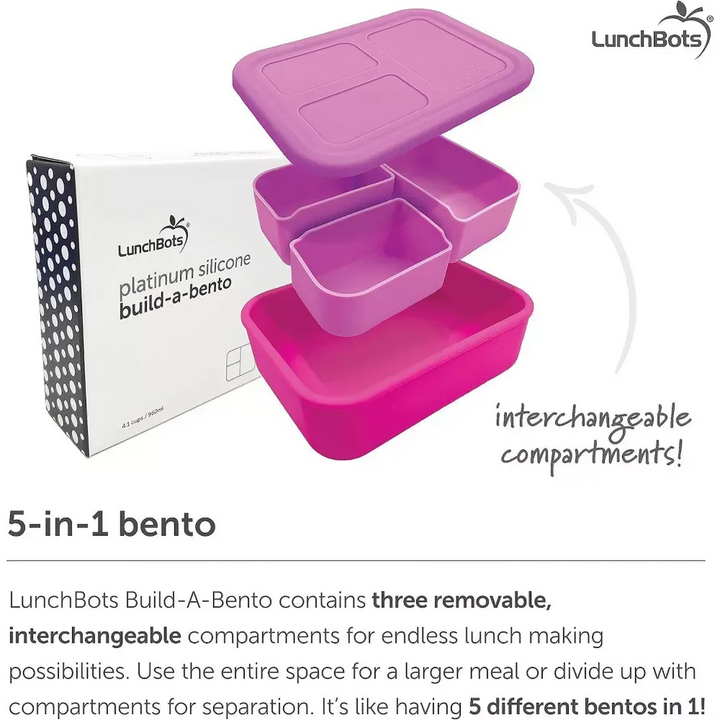 LunchBots Silicone Container Large Octopus