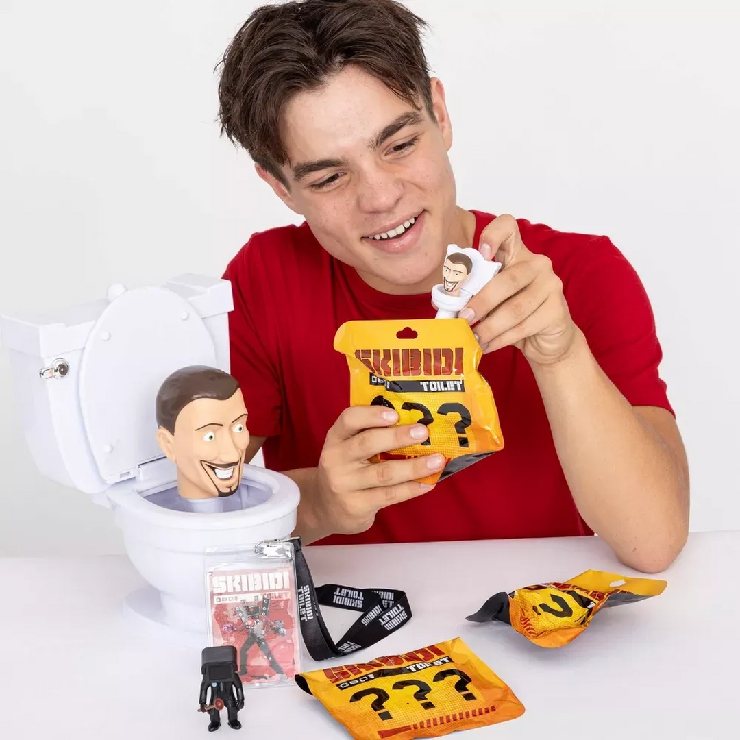 مرحاض مفاجأة غامض من Bonkers Skibidi