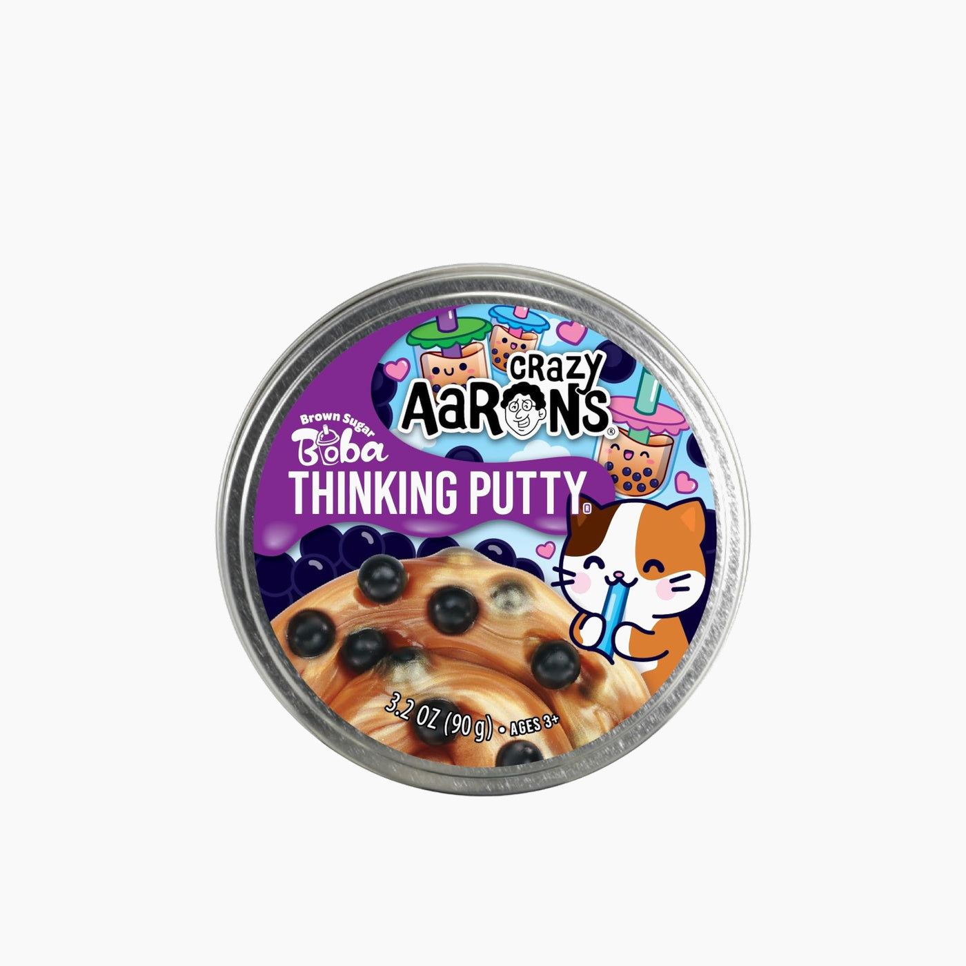 Crazy Aaron’S Full Size Thinking Putty (4” Tin) Crazy Aaron’S Full Size Thinking Putty (4” Tin)