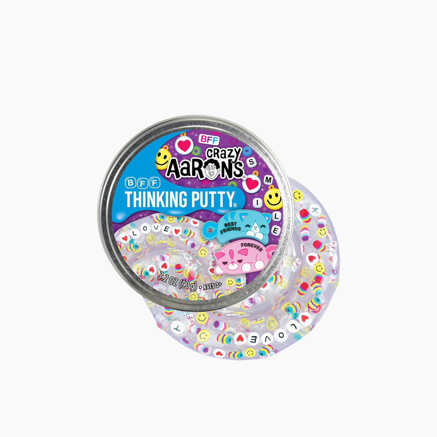 Crazy Aaron’S Full Size Thinking Putty (4” Tin) Crazy Aaron’S Full Size Thinking Putty (4” Tin)