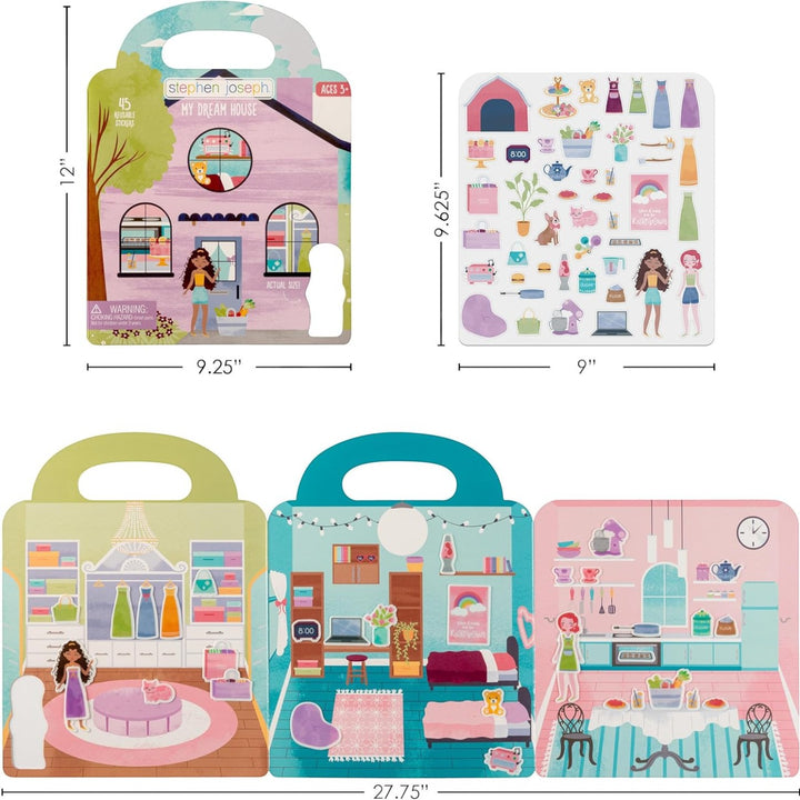 Stephen Joseph Reusable Sticker Book