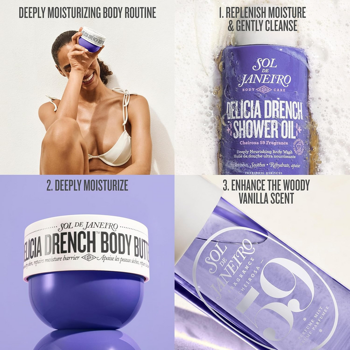 Sol De Janeiro Delicia Drench Body Butter, 240Ml