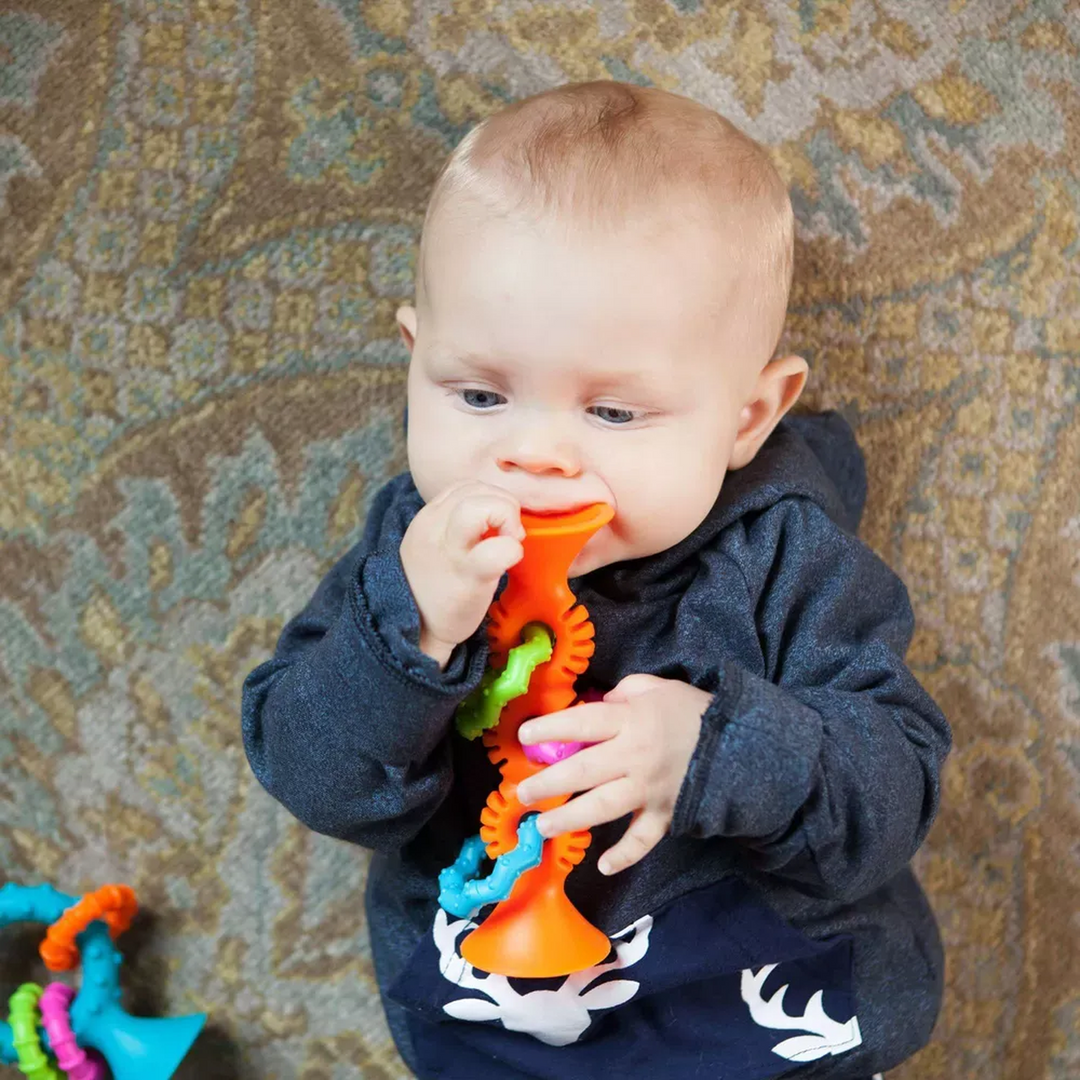 Fat Brain Pipsquigz Loops - Orange 6 Months+