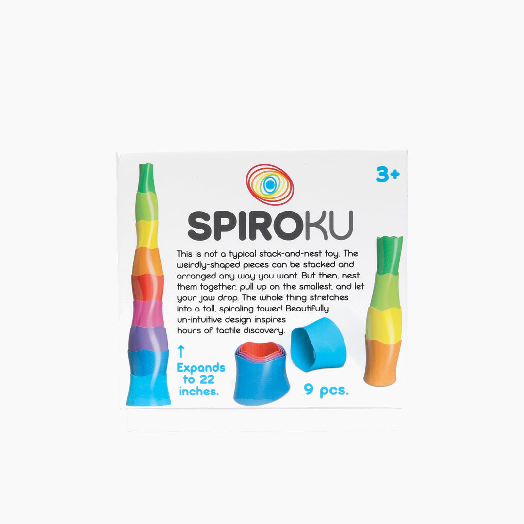 Tomy Fat Brain Toys Spiroku Stacking And Nesting Cylinders