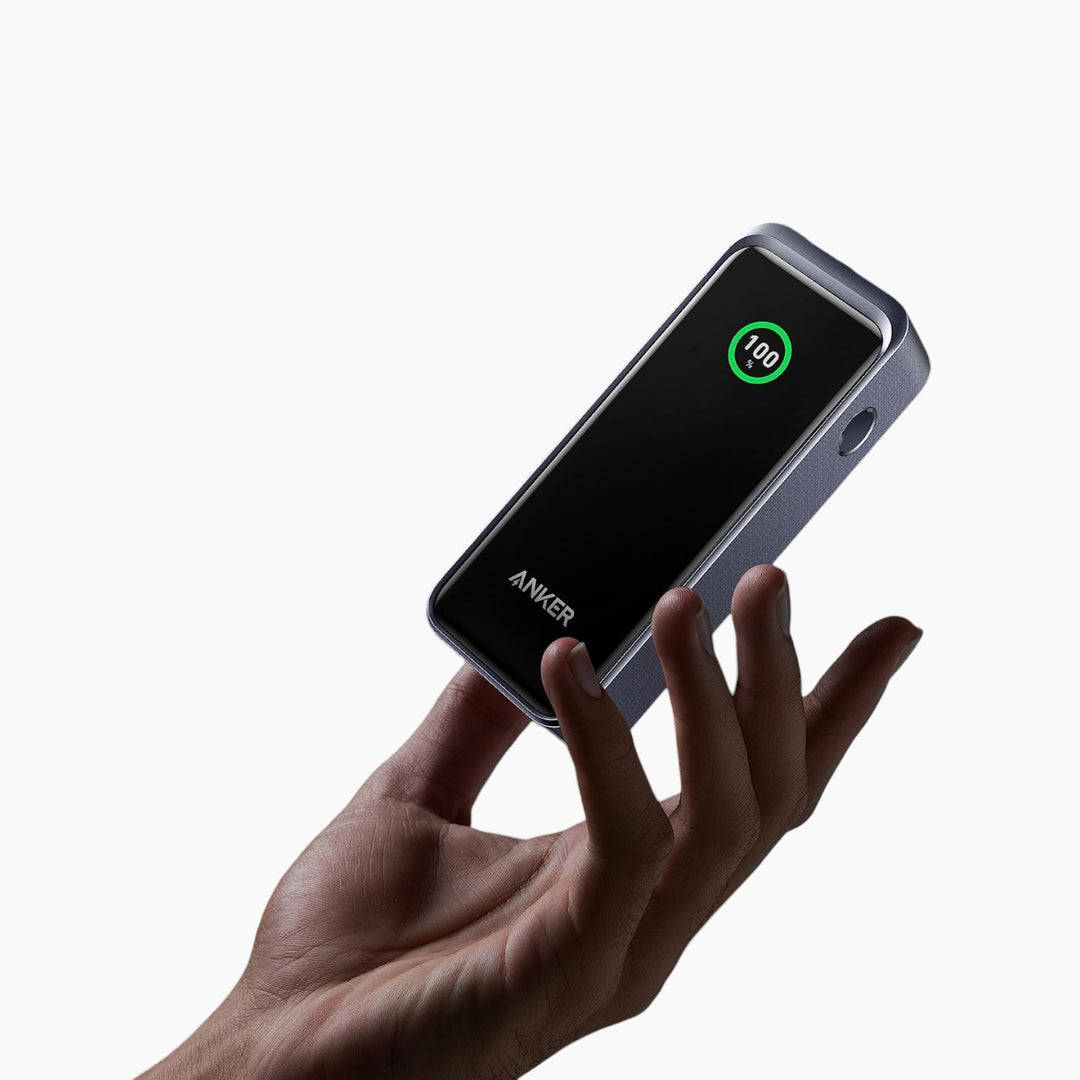 Anker Prime Smart Display Power Bank with 130W charging and 12000mAh capacity