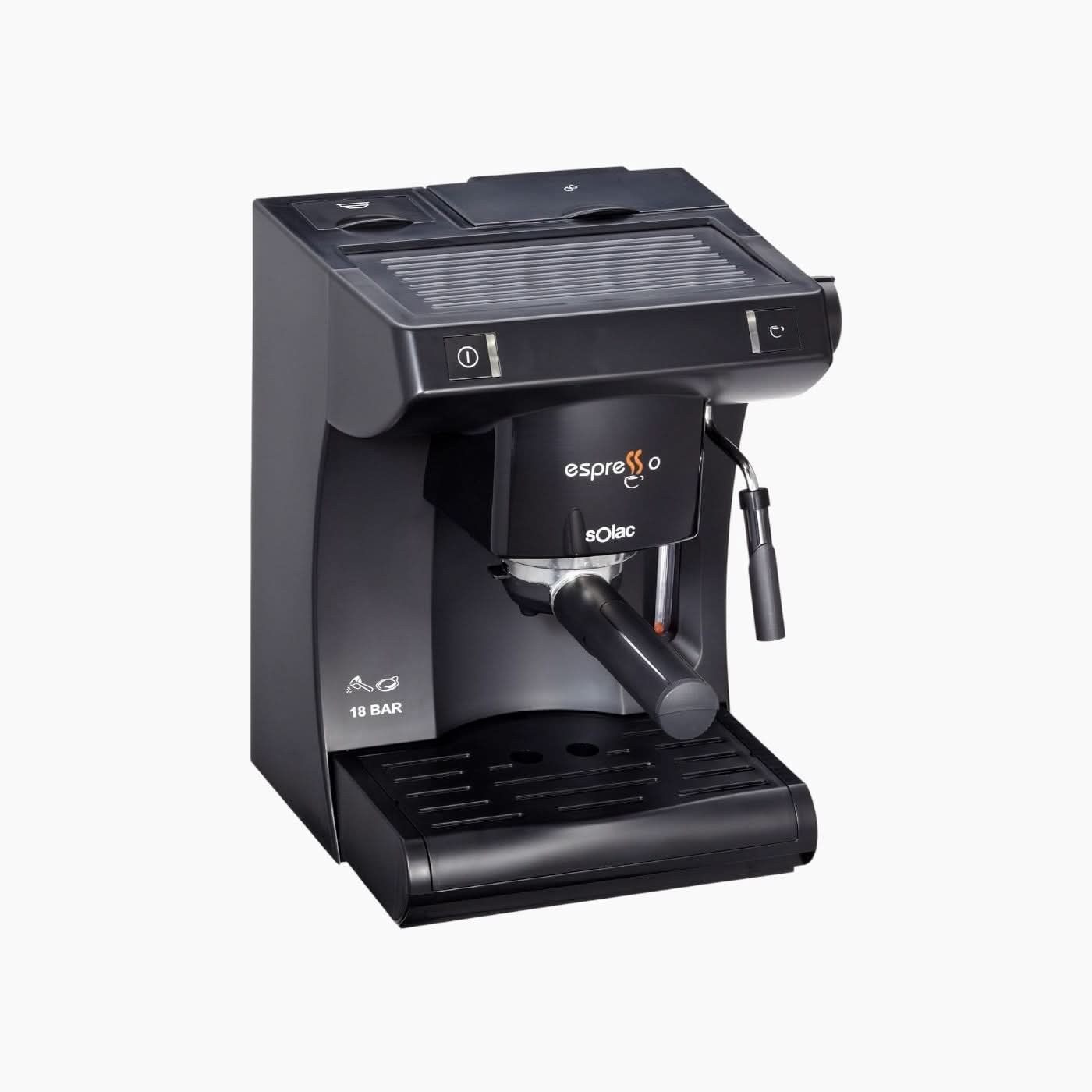 Solac Espresso Machine 2 Filter Steel Solac Espresso Machine 2 Filter Steel
