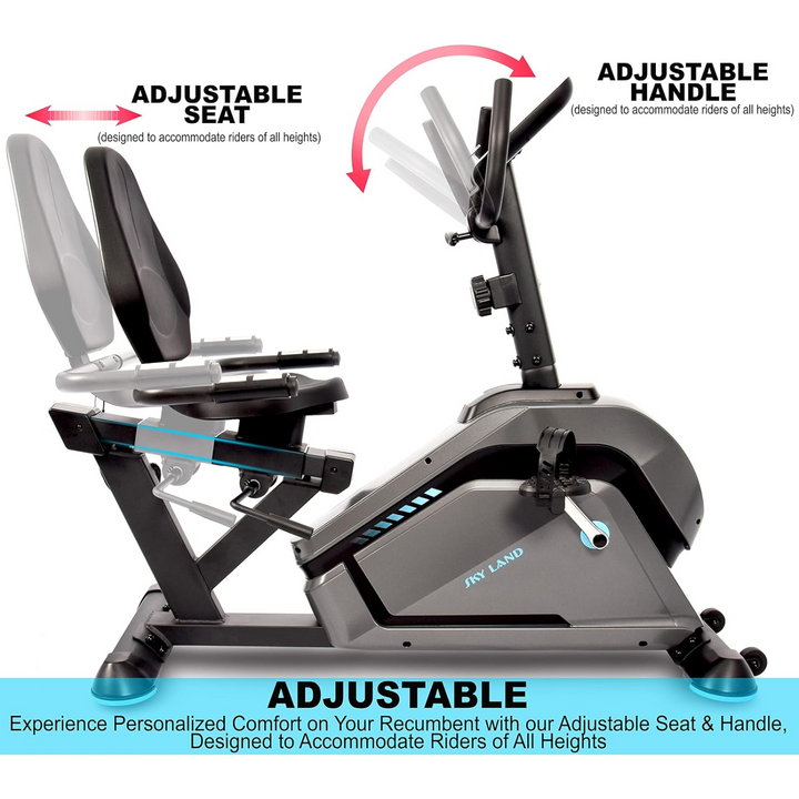 Land Bike Recumbent Bike with Backrest (Large Bike)