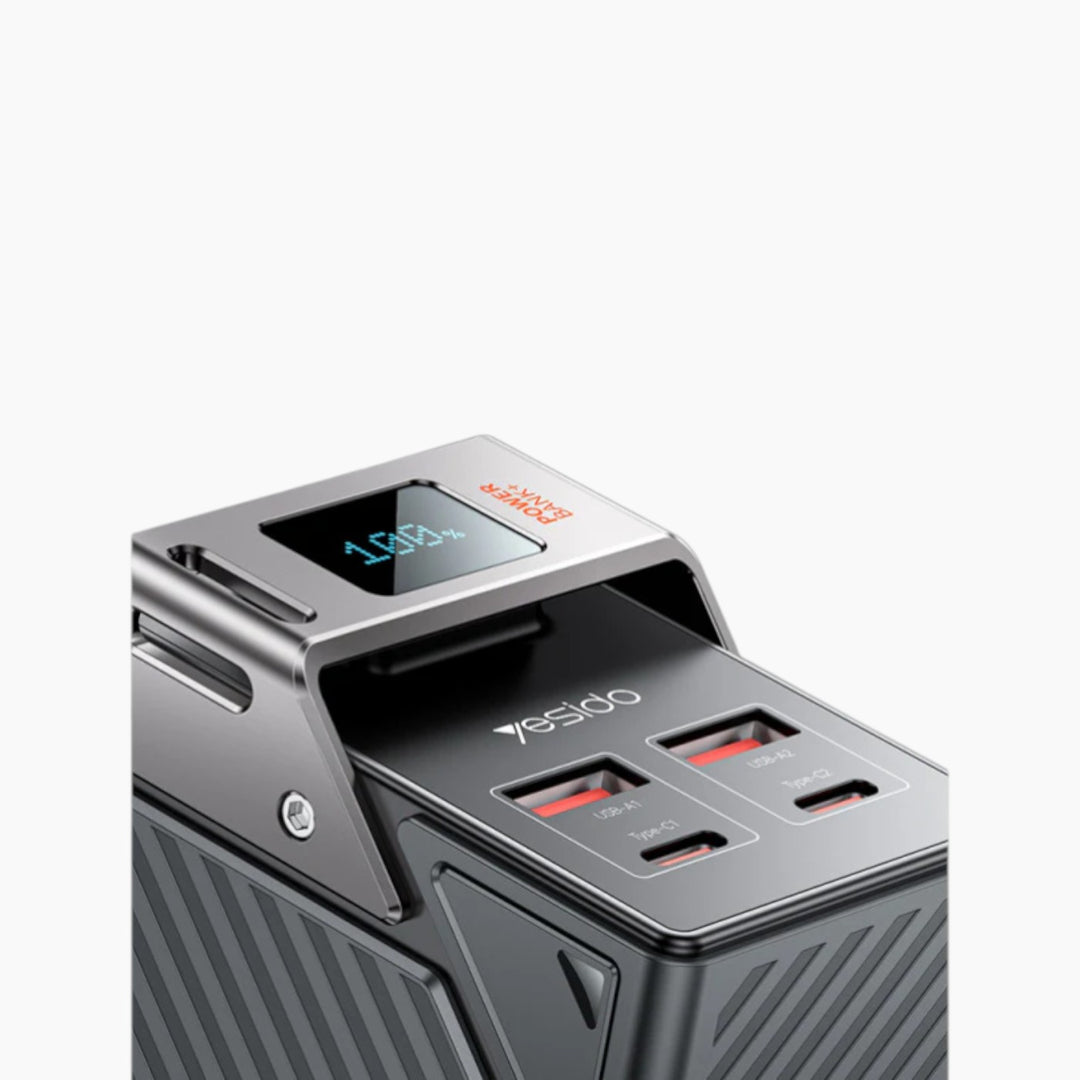 YESIDO YP62 30000mAh power bank with LED display