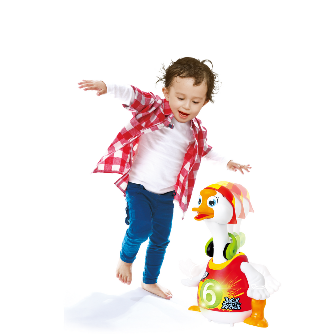 Hola Dancing Baby Waddling Goose Toy