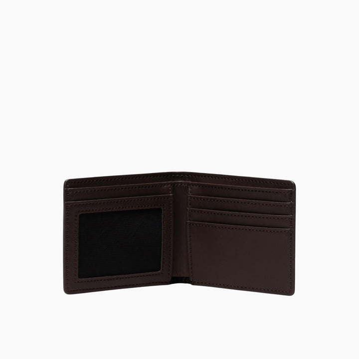 Herschel Hank Leather RFID Wallet - Brown