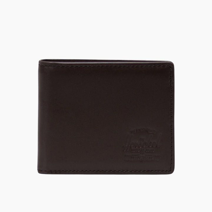 Herschel Hank Leather RFID Wallet - Brown