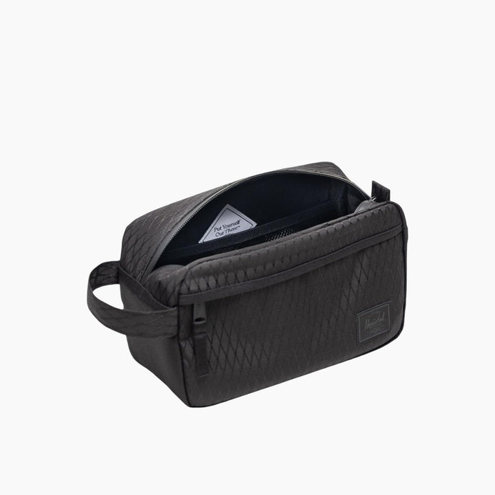 Herschel Chapter Travel Kit Black Diamond Black OS