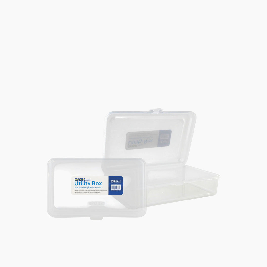 Bazic Clear Multipurpose Utility Box