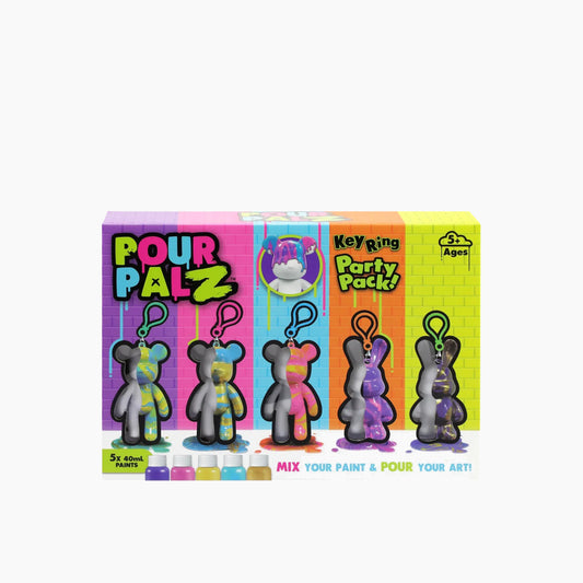 Pour Palz Mini Keyring Party Pack Diy Kit