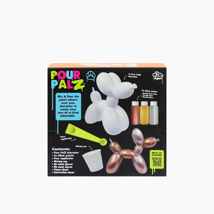 Pour Palz Balloon Dog Assorted Diy Pouring Art - 60Ml