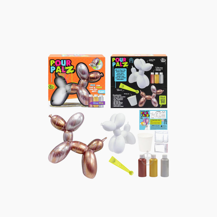 Pour Palz Balloon Dog Assorted Diy Pouring Art - 60Ml