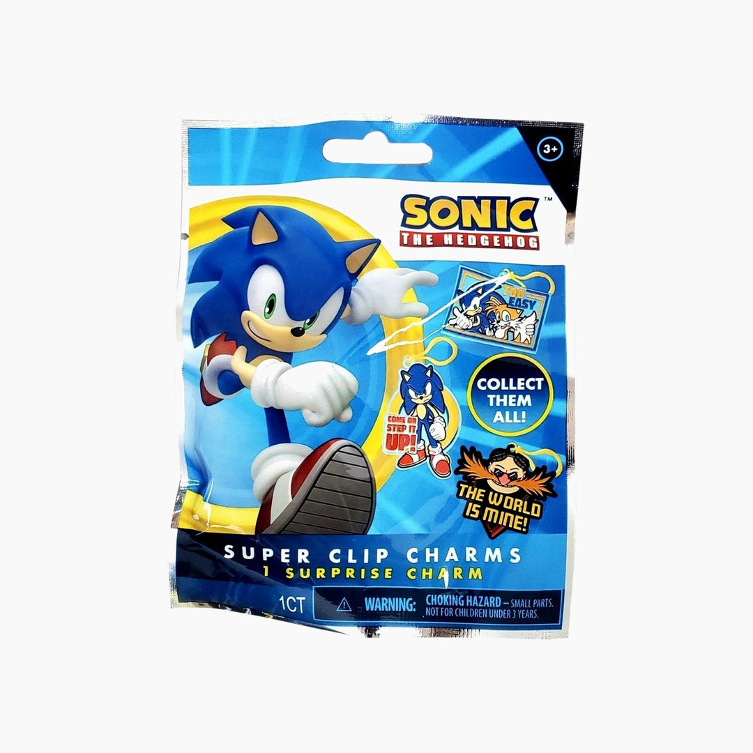 Sonic Clip Charms Blind Bag Cdu 36