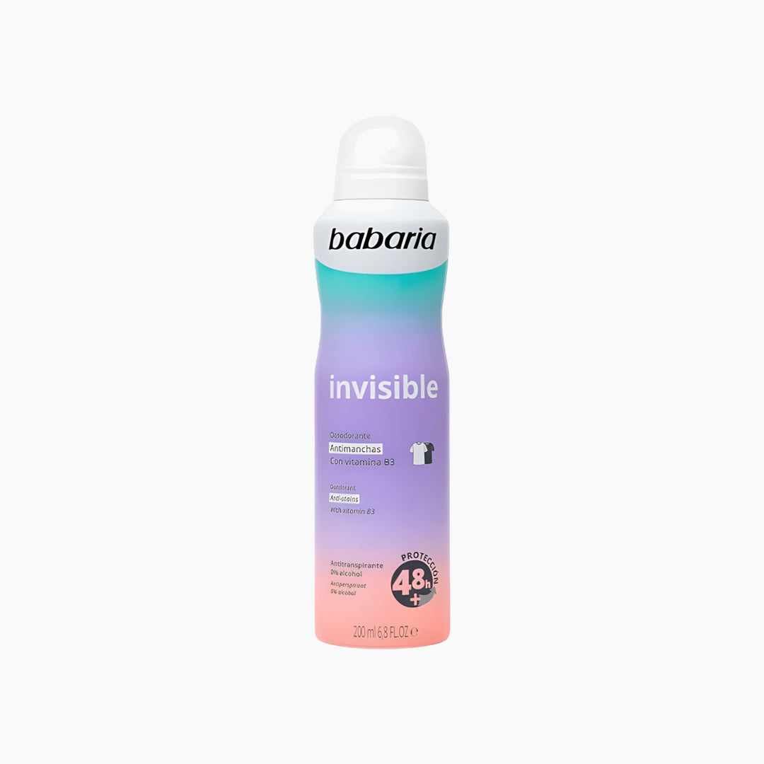 Babaria Deodorant Spray Invisible For Women 200Ml