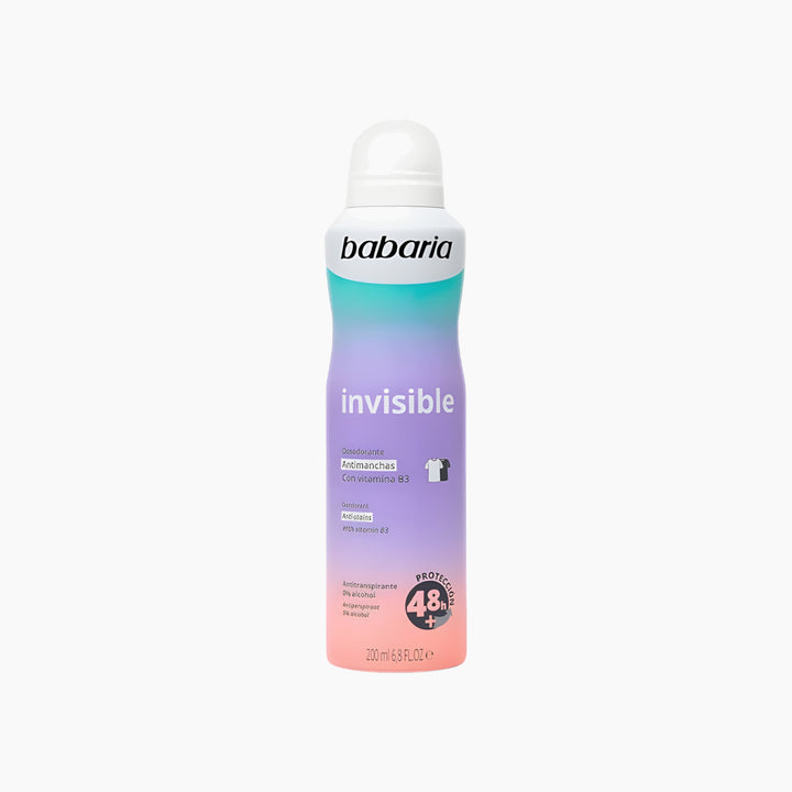 Babaria Deodorant Spray Invisible For Women 200Ml