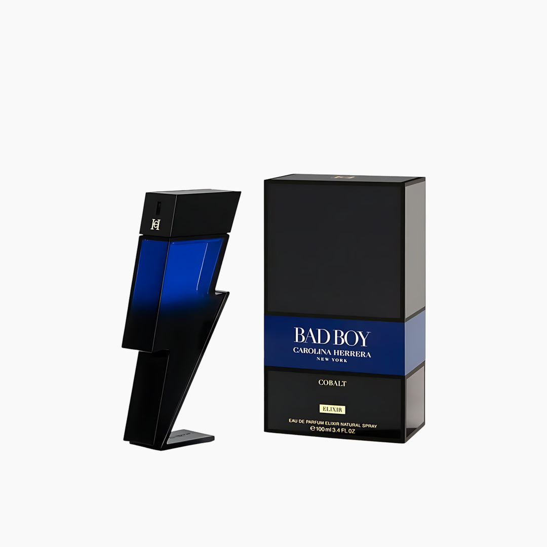 Carolina Herrera Bad Boy Cobalt Elixir EDP For Men - HUNA