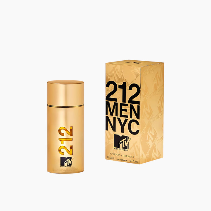 Carolina Herrera 212 NYC Men MTV EDT 100Ml For Men - HUNA