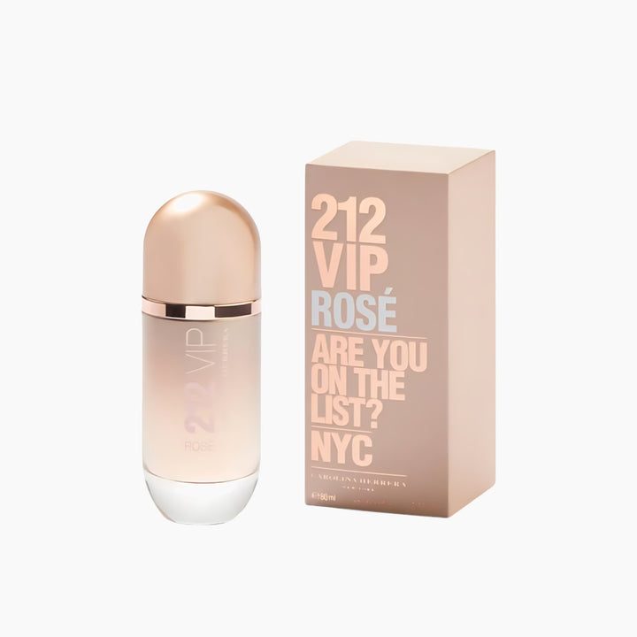 Carolina Herrera 212 VIP Rose EDP 80Ml For Women - HUNA