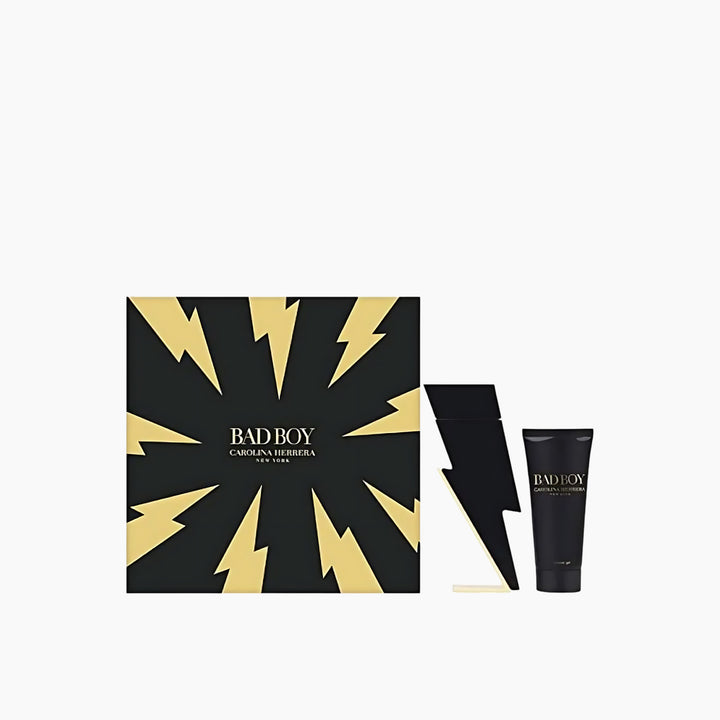 Carolina Herrera Bad Boy 100ML EDT and 100ML Shower Gel gift set for men