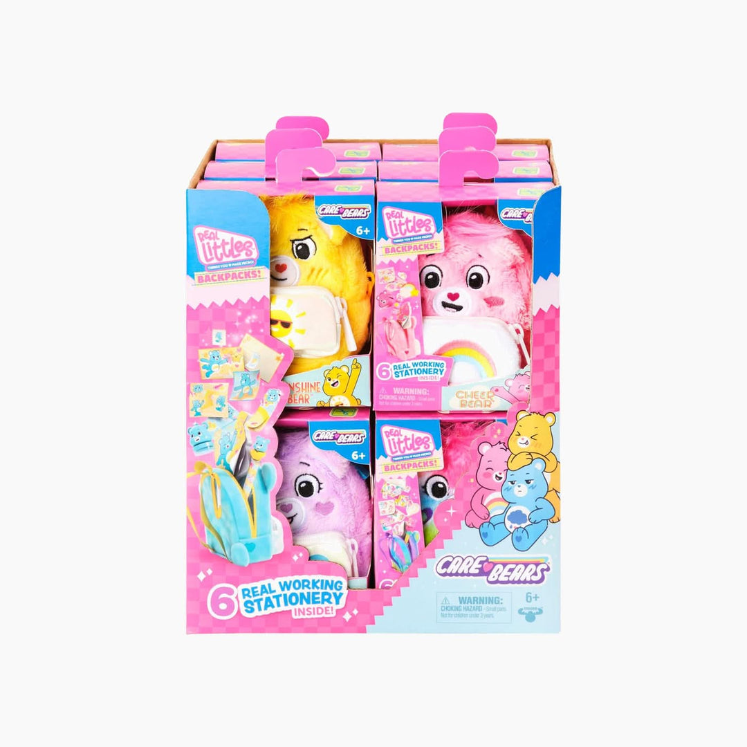 Eolo Real Littles Care Bears Backpack Collectibles