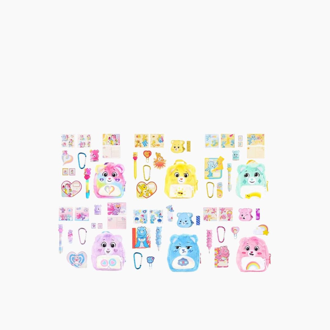 Eolo Real Littles Care Bears Backpack Collectibles