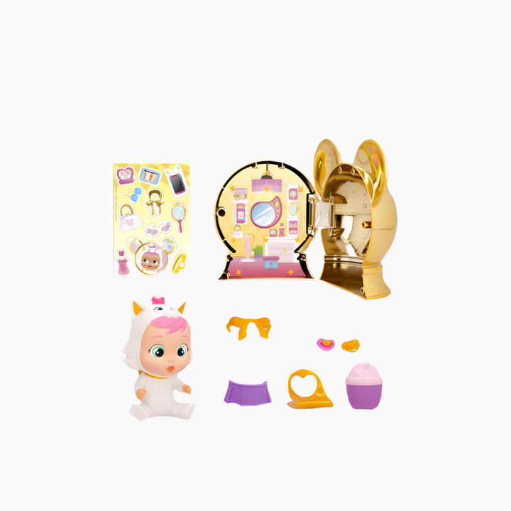 Imc Toys Cry Babies Magic Tears Disney Edition Series Gold Doll - HUNA