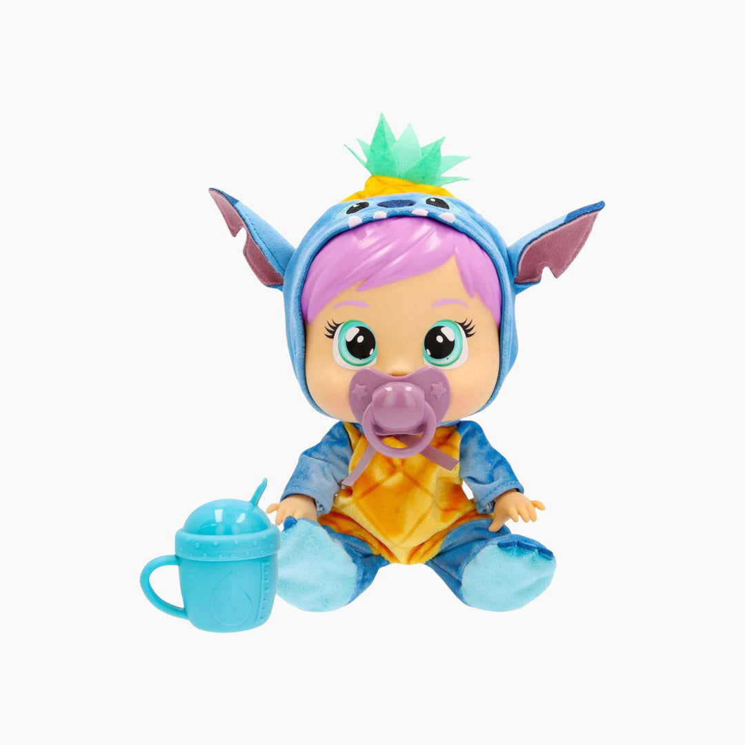 Imc Toys Cry Babies Loving Care Disney Stitch Doll - HUNA