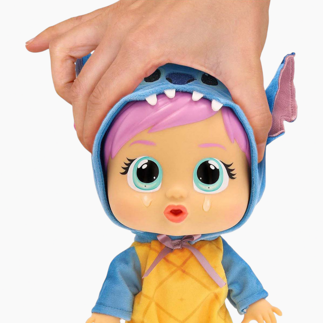 Imc Toys Cry Babies Loving Care Disney Stitch Doll - HUNA