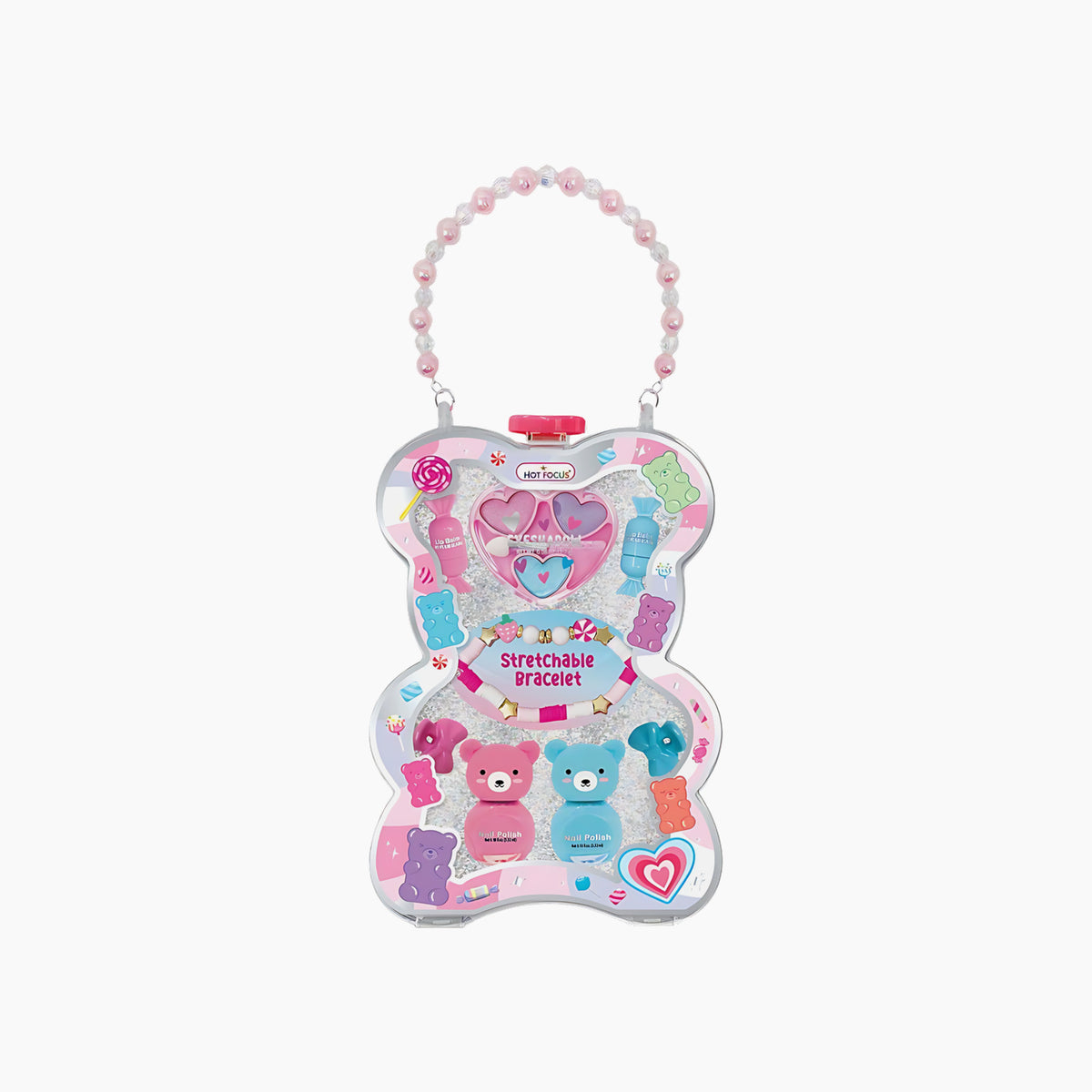 Hot Foucs Gummy Accessories - Sweet Critter slime and putty toy set