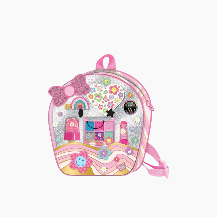 Hot Foucs Glamz Beauty Bag - Groovy Flower cosmetic kit for kids