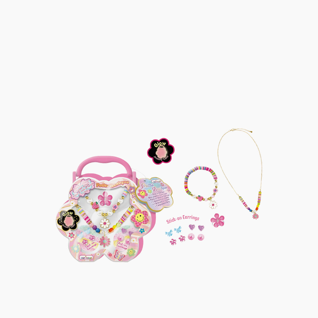 Hot Foucs Petite Boutique jewelry accessory set in decorative box