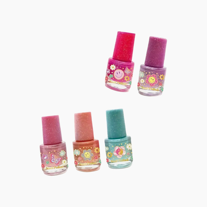 Hot Focus 5-Day Nail Polish set for girls