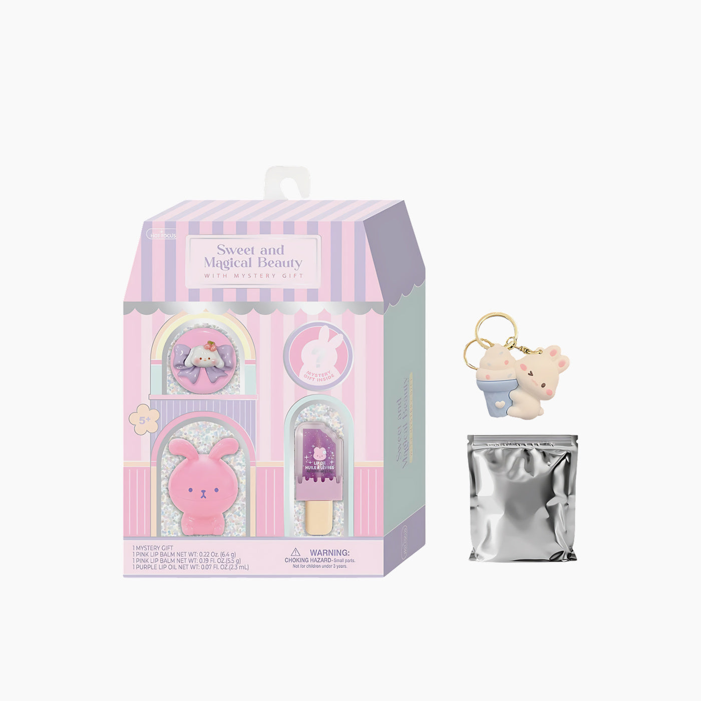 Hot Foucs Sweet & Magical Beauty Happy Bunny pretend play kit