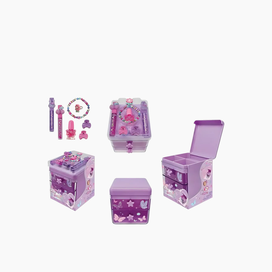 Hot Foucs My Beauty Space Critter jewelry box with accessories