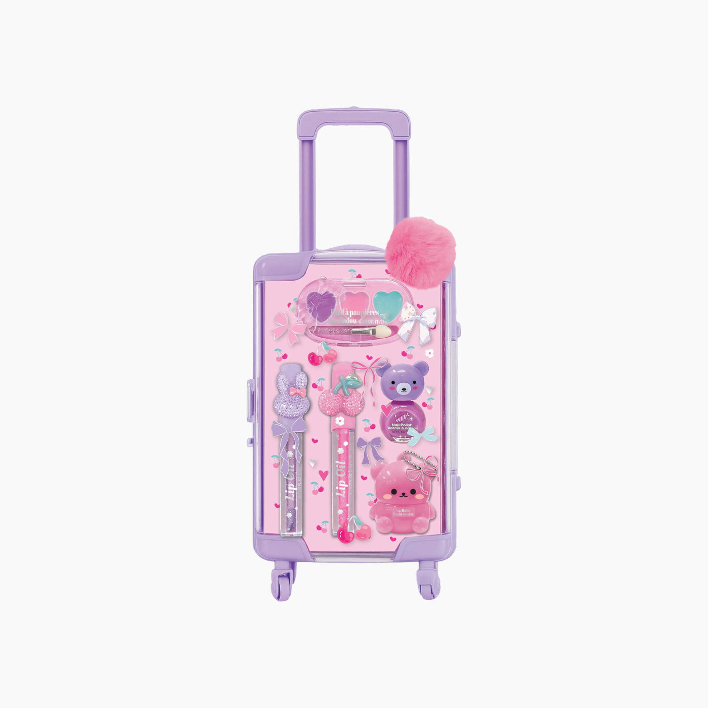 Hot Foucs Mini Luggage Beauty in Cherry