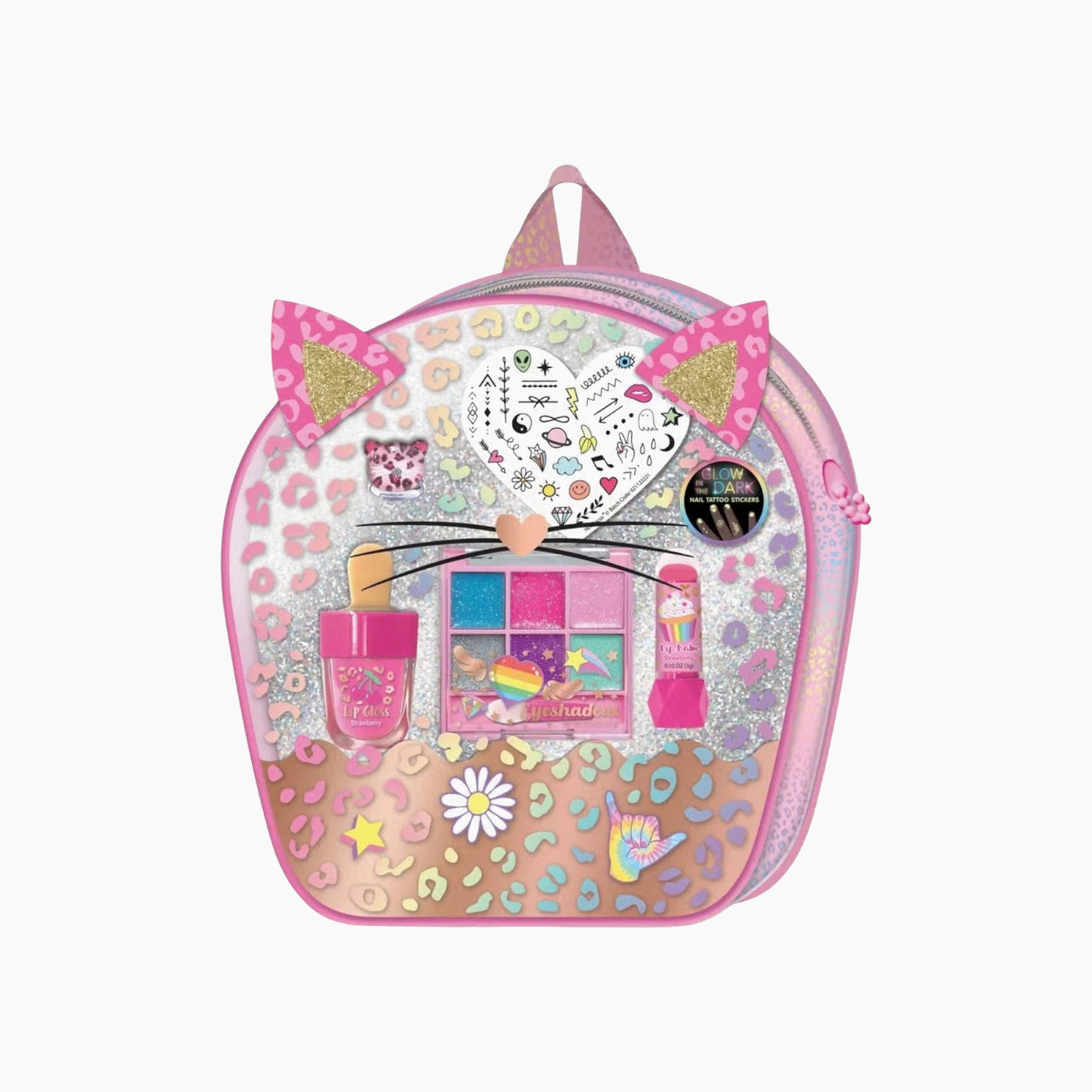Hot Foucs Glamz Beauty Bag - Leopard makeup set