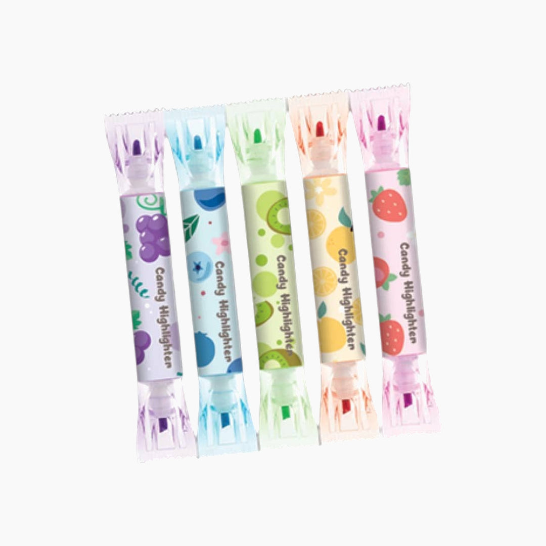 Hot Foucs scented dual fun markers, candy-themed novelty set